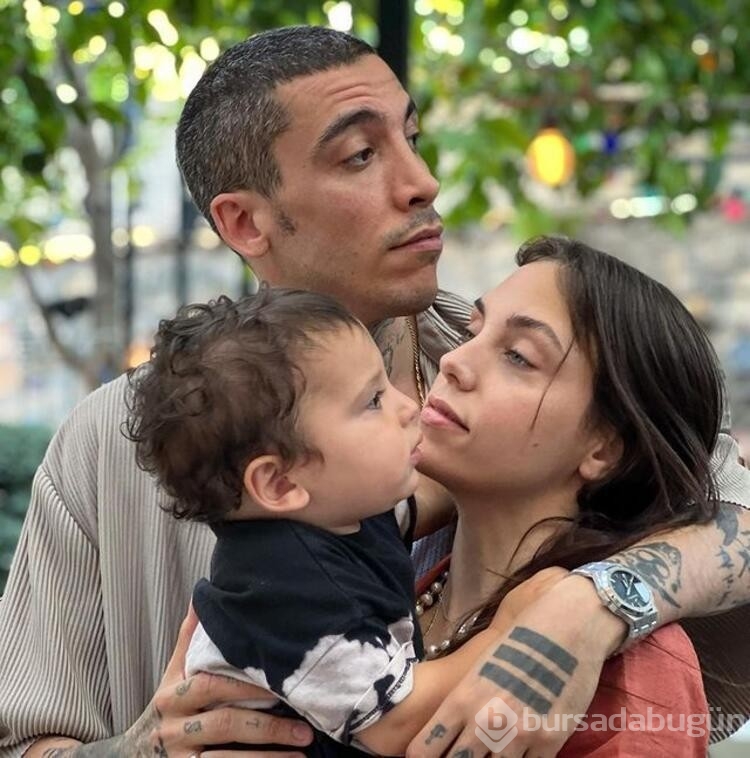 Can Bonomo ve Öykü Karayel'den aile pozu