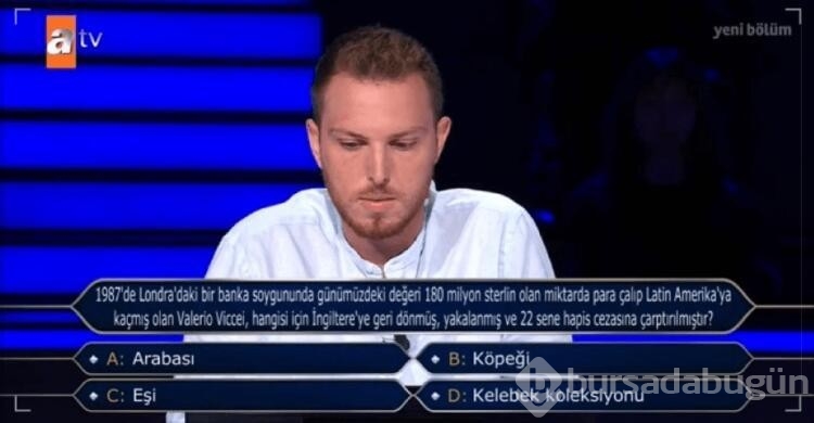 Soruyu yanlış anladı, 50 bin TL kazandı