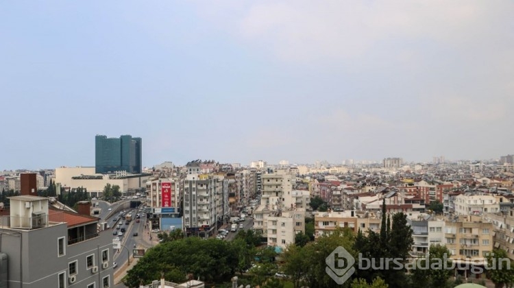 Antalya'yı nem bulutları kapladı