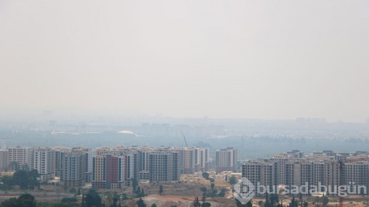 Antalya'yı nem bulutları kapladı