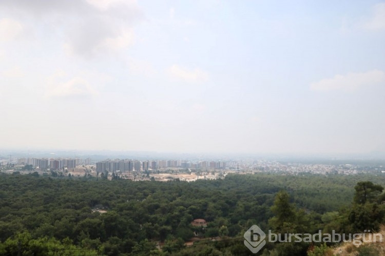 Antalya'yı nem bulutları kapladı
