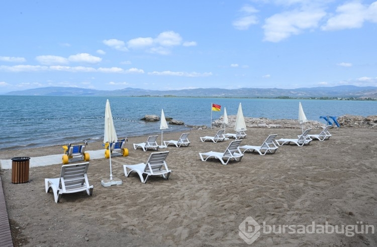 İznik Gölü'ne Mavi Bayrak
