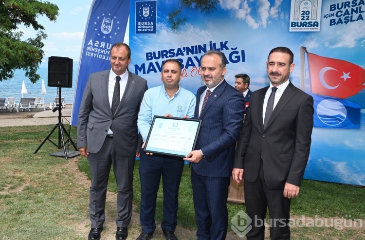 İznik Gölü'ne Mavi Bayrak