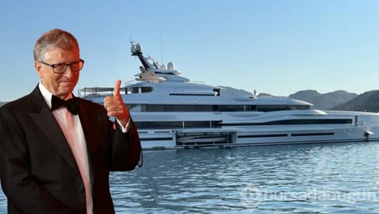 Bill Gates'in yatları Marmaris'te