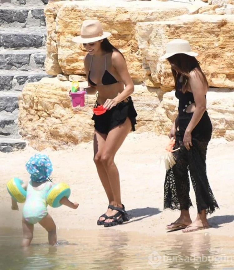 Hande Erçel'in Kaz Dağları'nda tatil ve piknik keyfi