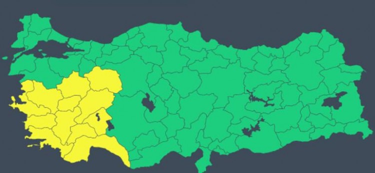 Meteorolojiden 12 il için sarı kodlu alarm! 