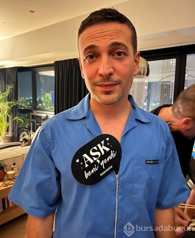Oğuzhan Koç'un bekarlığa veda partisinden eğlenceli görüntüler 