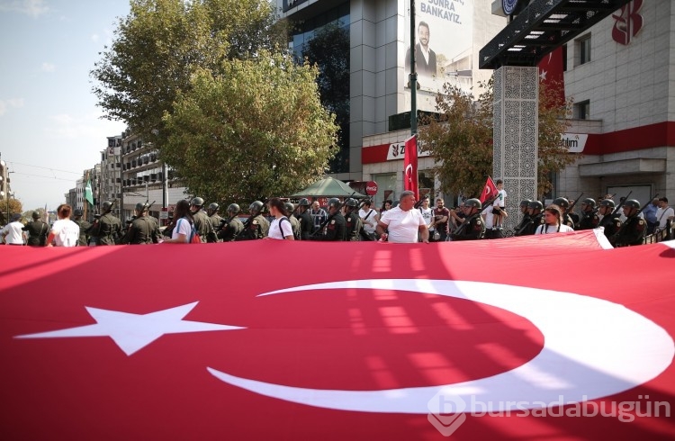 Bursa'da 30 Ağustos'u böyle kutladık