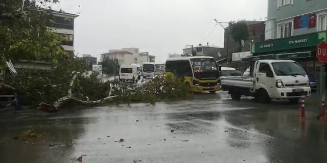 Sağanak yağış Bursa'yı etkisi altına aldı