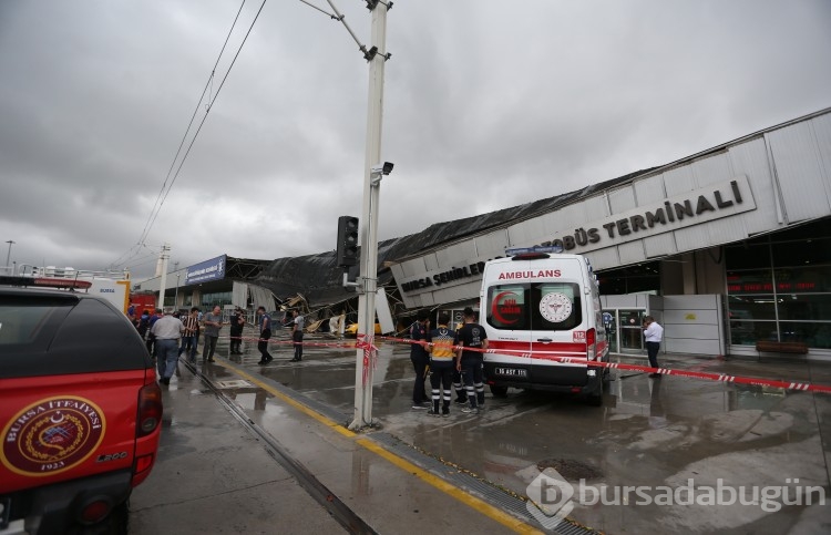 Sağanak yağış Bursa'yı etkisi altına aldı