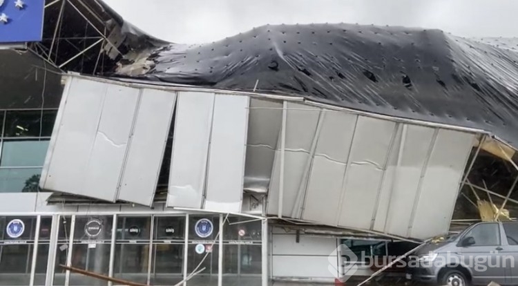 Sağanak yağış Bursa'yı etkisi altına aldı