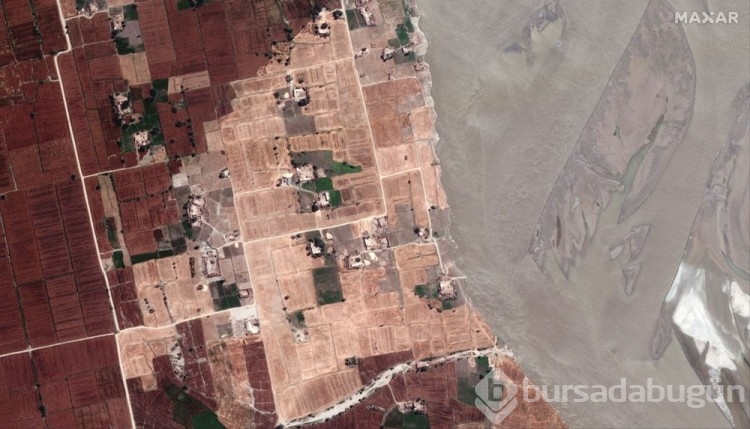 NASA paylaştı: Pakistan'daki sel ülkede 100 km çapında bir göl oluşturdu
