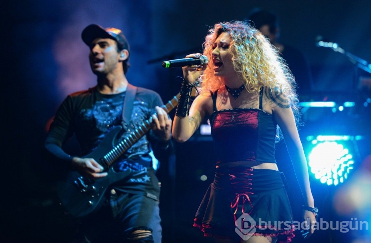 Nilüfer Müzik Festivali'nde ikinci gün de coşkuyla geçti