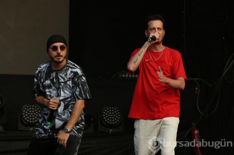 Nilüfer Müzik Festivali'nde ikinci gün de coşkuyla geçti