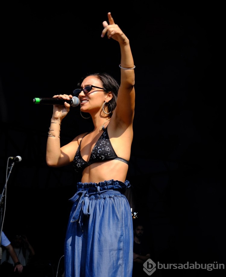 Nilüfer Müzik Festivali'nde ikinci gün de coşkuyla geçti