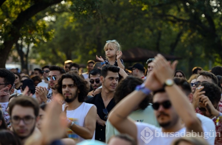 Nilüfer Müzik Festivali'nde ikinci gün de coşkuyla geçti