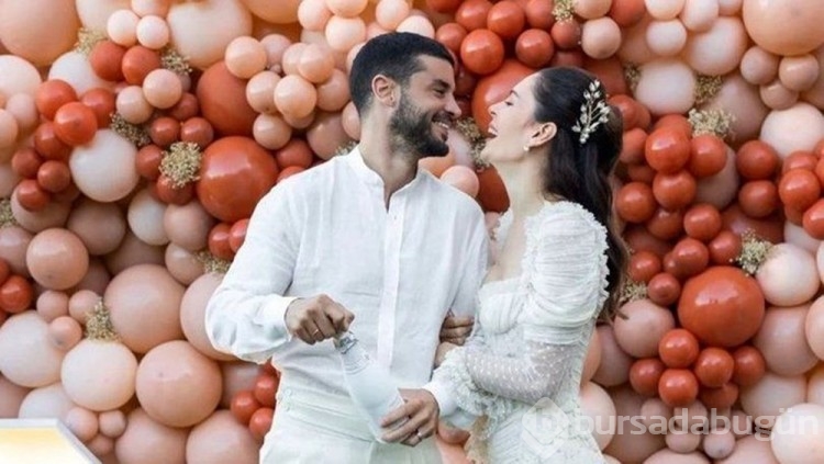 Berk Oktay ile Yıldız Çağrı Atiksoy'un mutlu günü