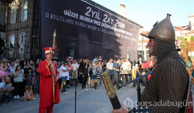 Bursa'nın kurtuluşunun 100. yıldönümü kutlamaları