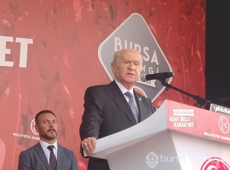 MHP Genel Başkanı Devlet Bahçeli Bursa'da 