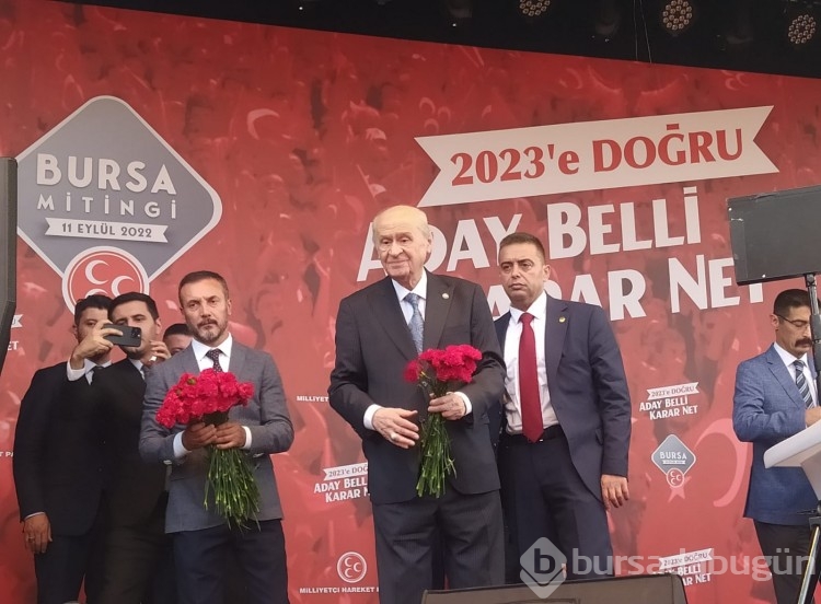 MHP Genel Başkanı Devlet Bahçeli Bursa'da 