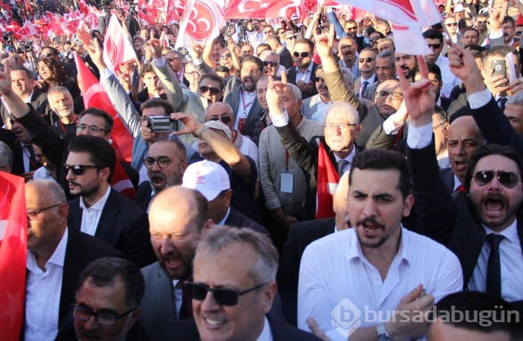 MHP Genel Başkanı Devlet Bahçeli Bursa'da 