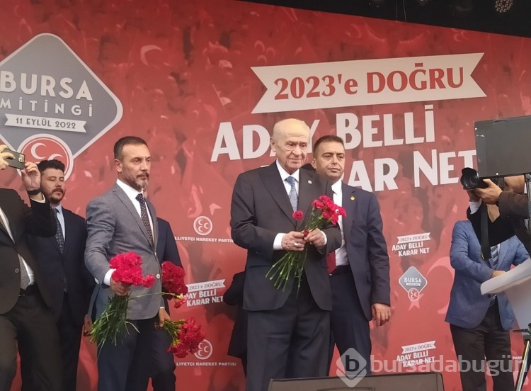 MHP Genel Başkanı Devlet Bahçeli Bursa'da 