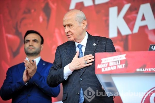 MHP Genel Başkanı Devlet Bahçeli Bursa'da 