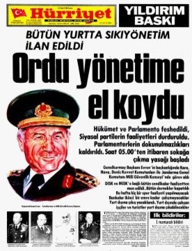 42 yıl önce bugün '12 Eylül 1980'
