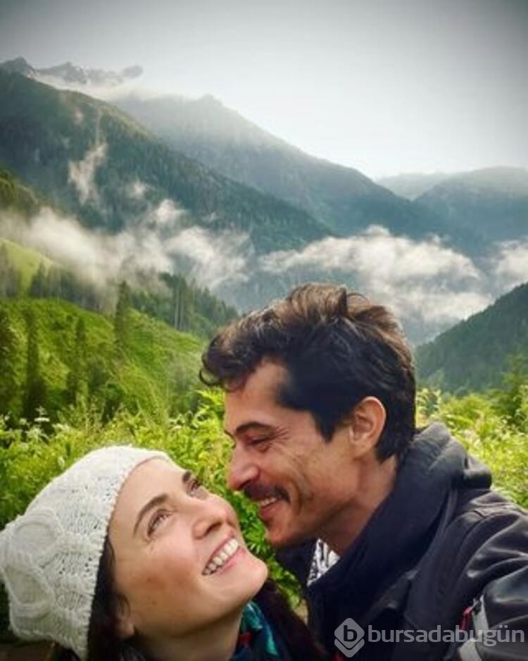 Aslıhan Gürbüz ve İsmail Hacıoğlu'dan aşk dolu pozlar