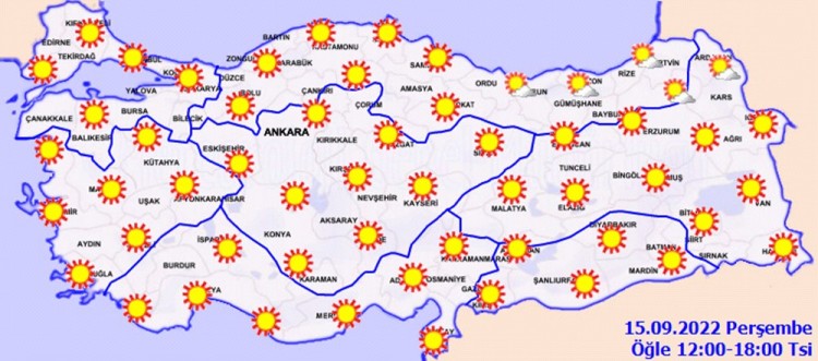 Hafta sonu çöl sıcakları geliyor!