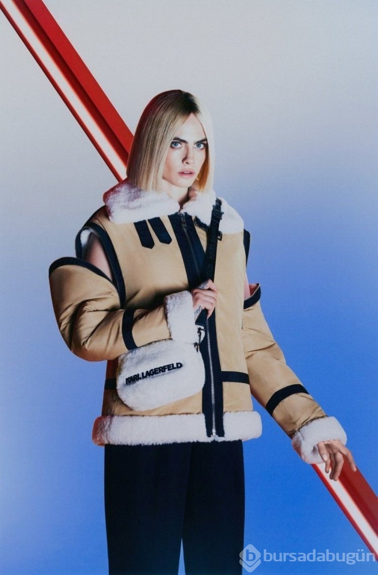 İngiliz model Cara Delevingne'den sanal kampanya
