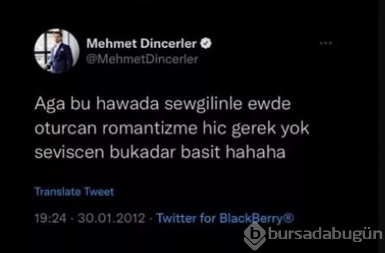 Mehmet Dinçerler'in yıllar önce yaptığı paylaşımlar gündem oldu! 