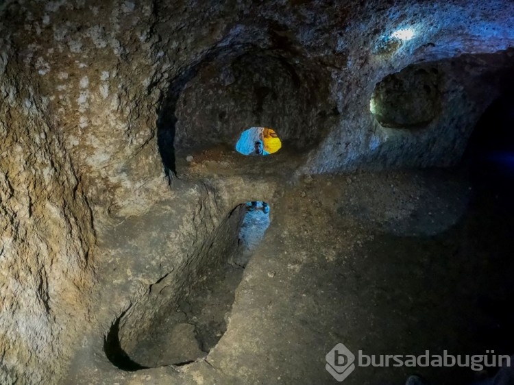 Konya'da tesadüfen antik yer altı şehri keşfedildi