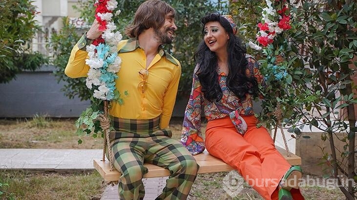 Ahmet Kural ve Ecem Erkek yeni filmleri için şarkı söyledi
