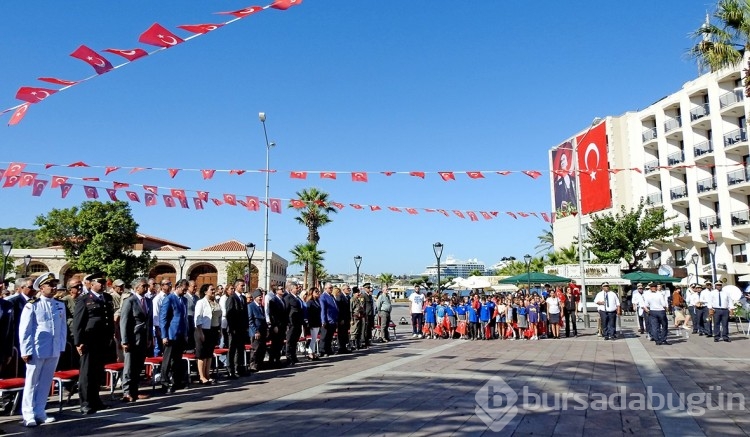 Çeşme'nin kurtuluşunun 100. yılı kutlandı
