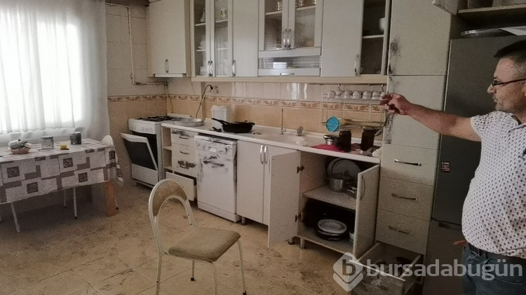 Evine gelen gurbetçiye hırsız şoku