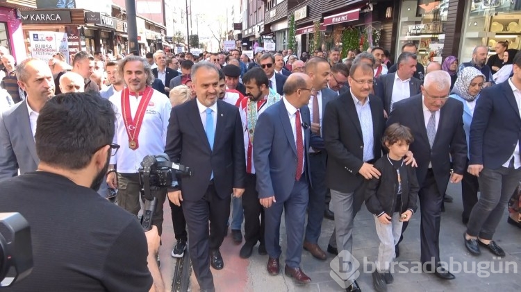 Bursa'da Gastrofest heyecanı başladı