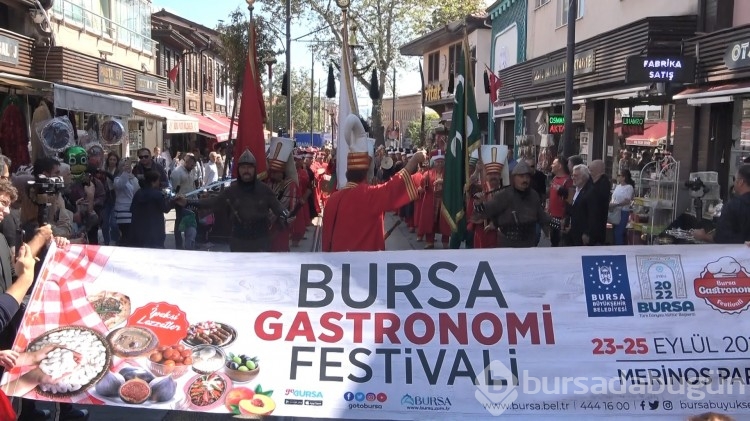 Bursa'da Gastrofest heyecanı başladı