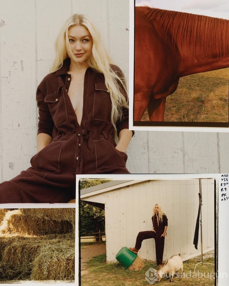 Gigi Hadid kendi giyim markasını çıkardı