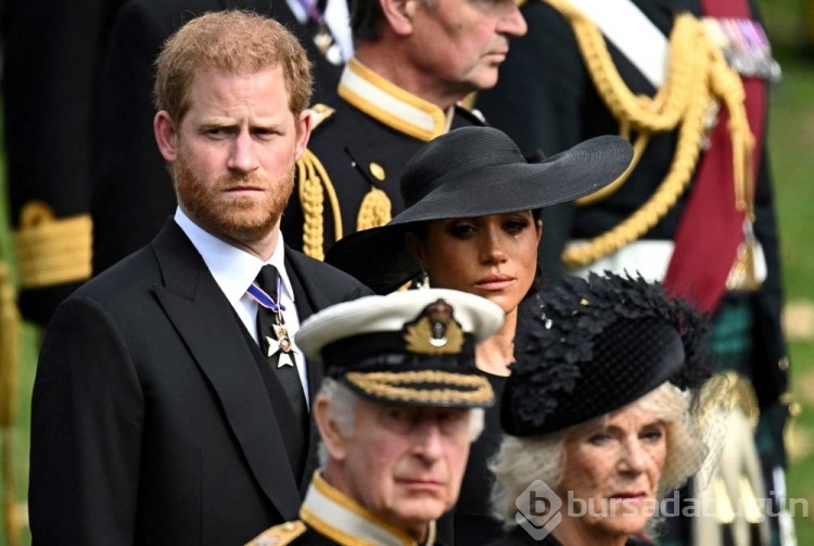 3. Charles, Markle'ın Kraliçe'nin cenazesine katılmasını istemedi