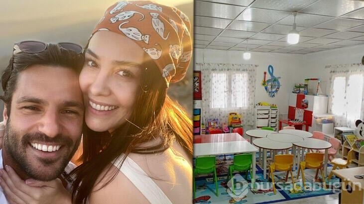 Özge Gürel ve Serkan Çayoğlu'nun hayranlarından duygulandıran sürpriz
