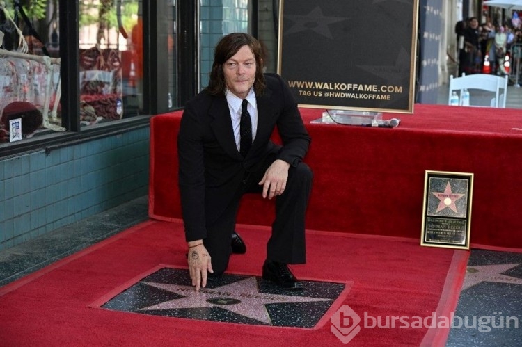 Norman Reedus'un da artık Hollywood Şöhretler Kaldırımı'nda yıldızı var
