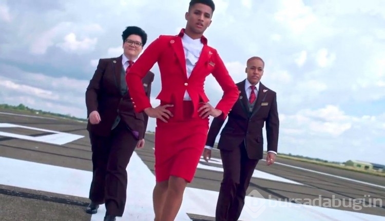 İngiliz Virgin Atlantic Havayolları'ndan üniforma kararı! 