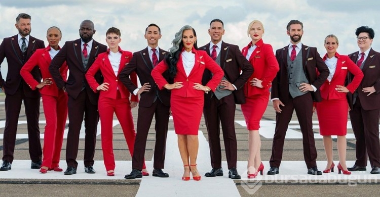 İngiliz Virgin Atlantic Havayolları'ndan üniforma kararı! 