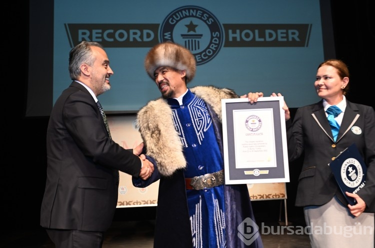 Bursa'da 124 saatlik dünya rekoru