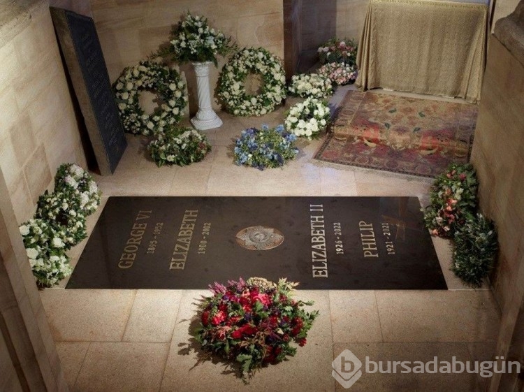 Kraliçe Elizabeth'in mezarı ziyarete açıldı