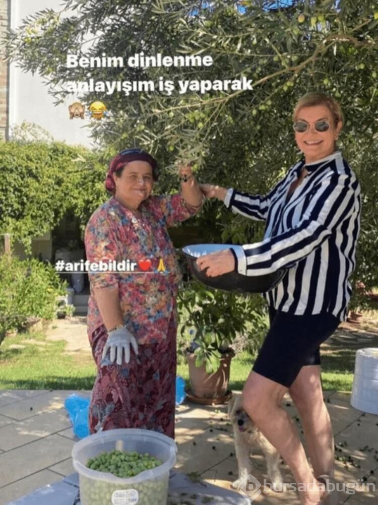 Derya Baykal kış için hazırlığa başladı