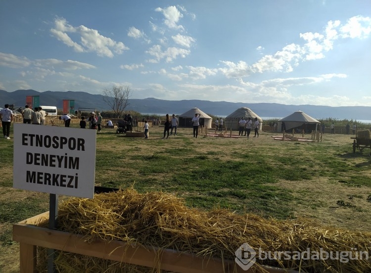 Bursa İznik'te Dünya Göçebe Oyunları coşkusu