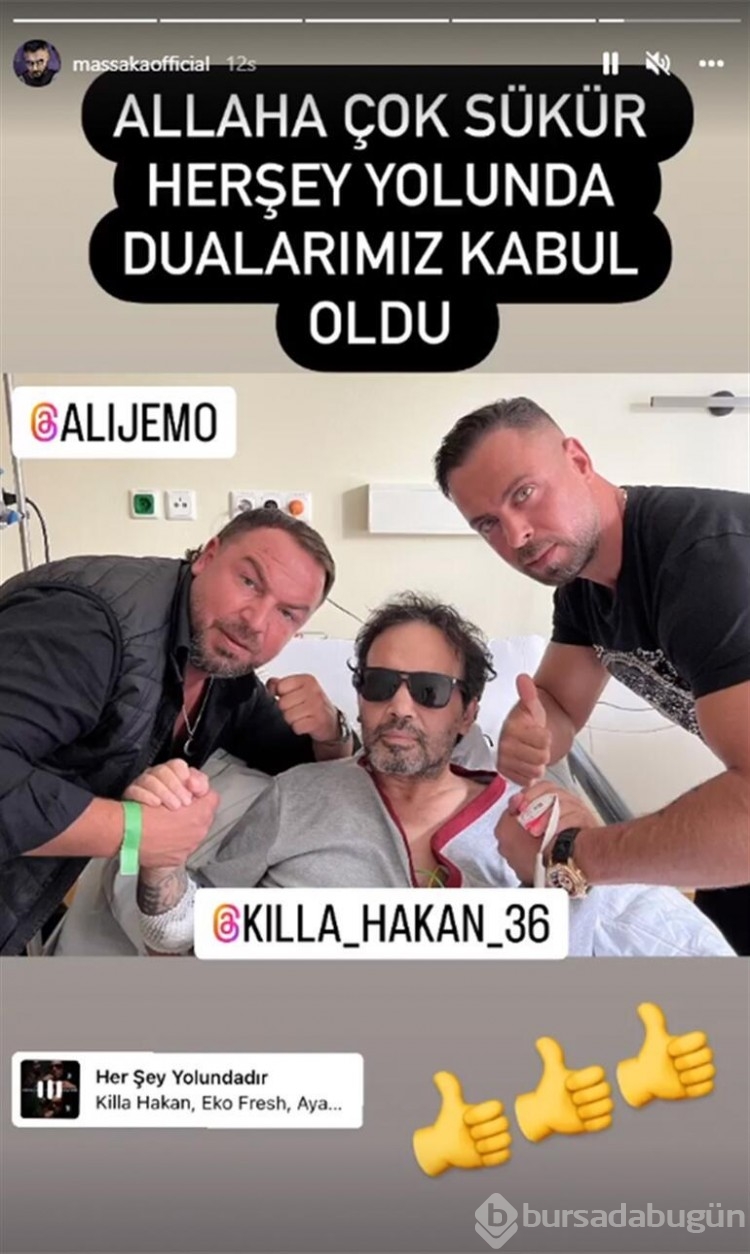 Ölümden dönen Killa Hakan: Dünyayı bir anlık terk ettim!