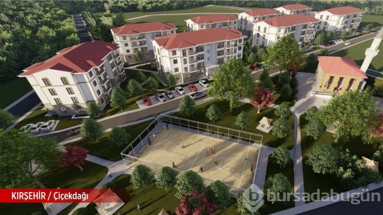Sosyal konut projesinden ilk görüntüler ortaya çıktı 